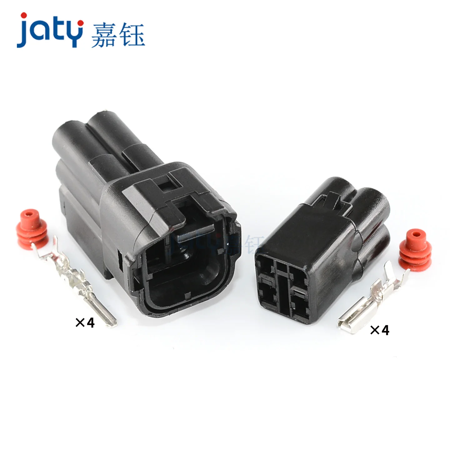 

1 комплект 4-контактных разъемов «папа/гнездо» для автомобильного датчика кислорода DJ7045F-2.2-11/21, номер детали: 6187-4441, 6180-4181