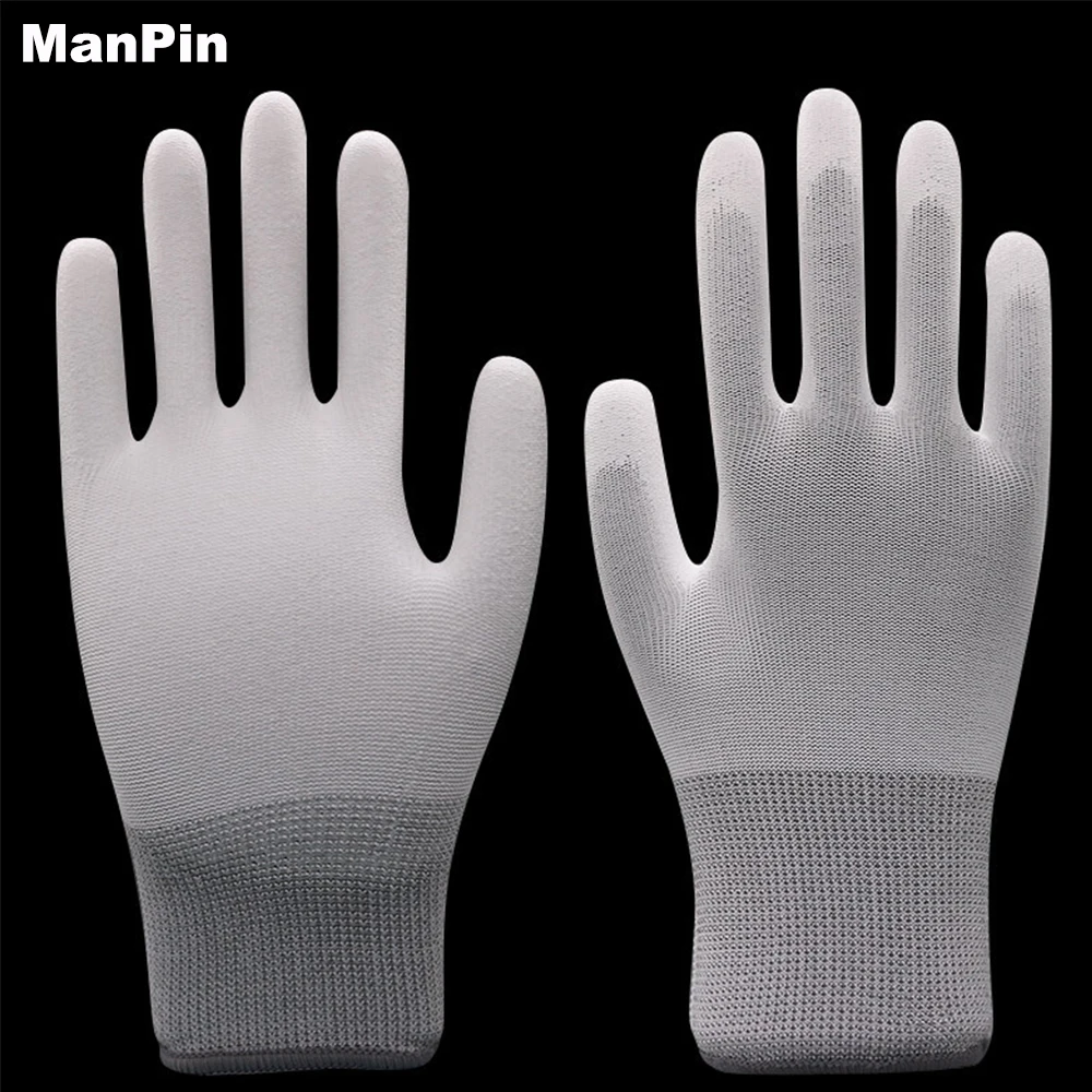 PU Coated Finger ESD Anti-Static Glove For iPhone Computer Phone Repair Tools Protection Electronic Working Glove Hand Protector
