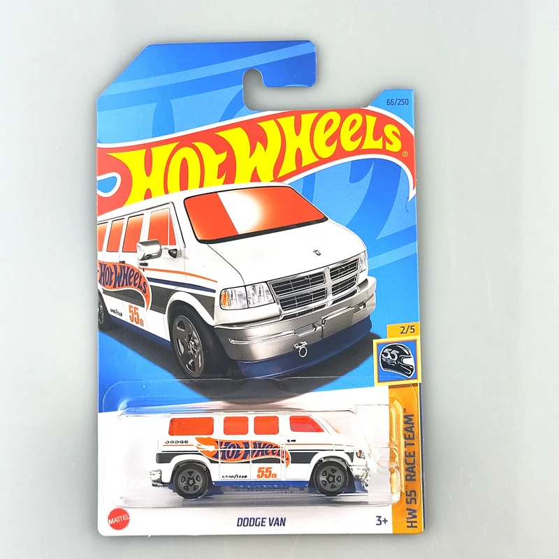 

2023-66 Hot Wheels Cars DODGE VAN 1/64 Metal Die-cast Model Toy Vehicles