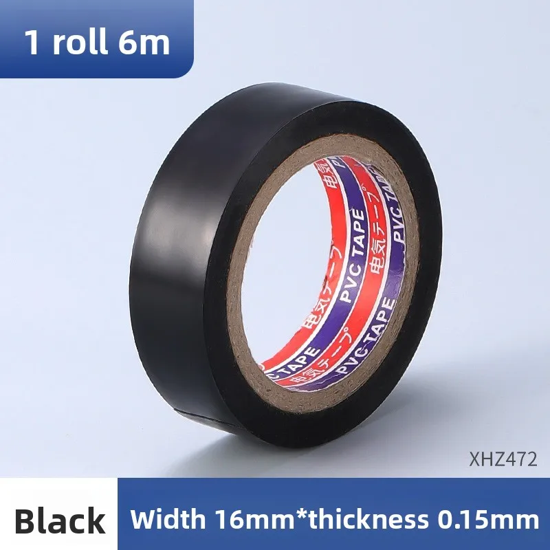 PVC Electrical Insulation Tape Set Flame Retardant Waterproof Adhesive Tape for Wire Wrapping Tools
