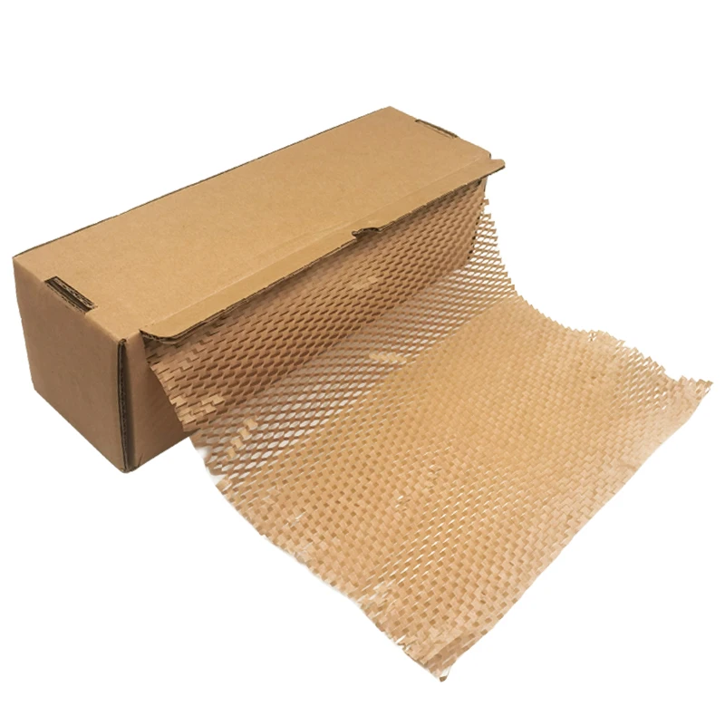 2023 New Style Honeycomb Cushioning Wrap craft Paper Dispenser Corrugated Packaging Paper Shipping Boxes