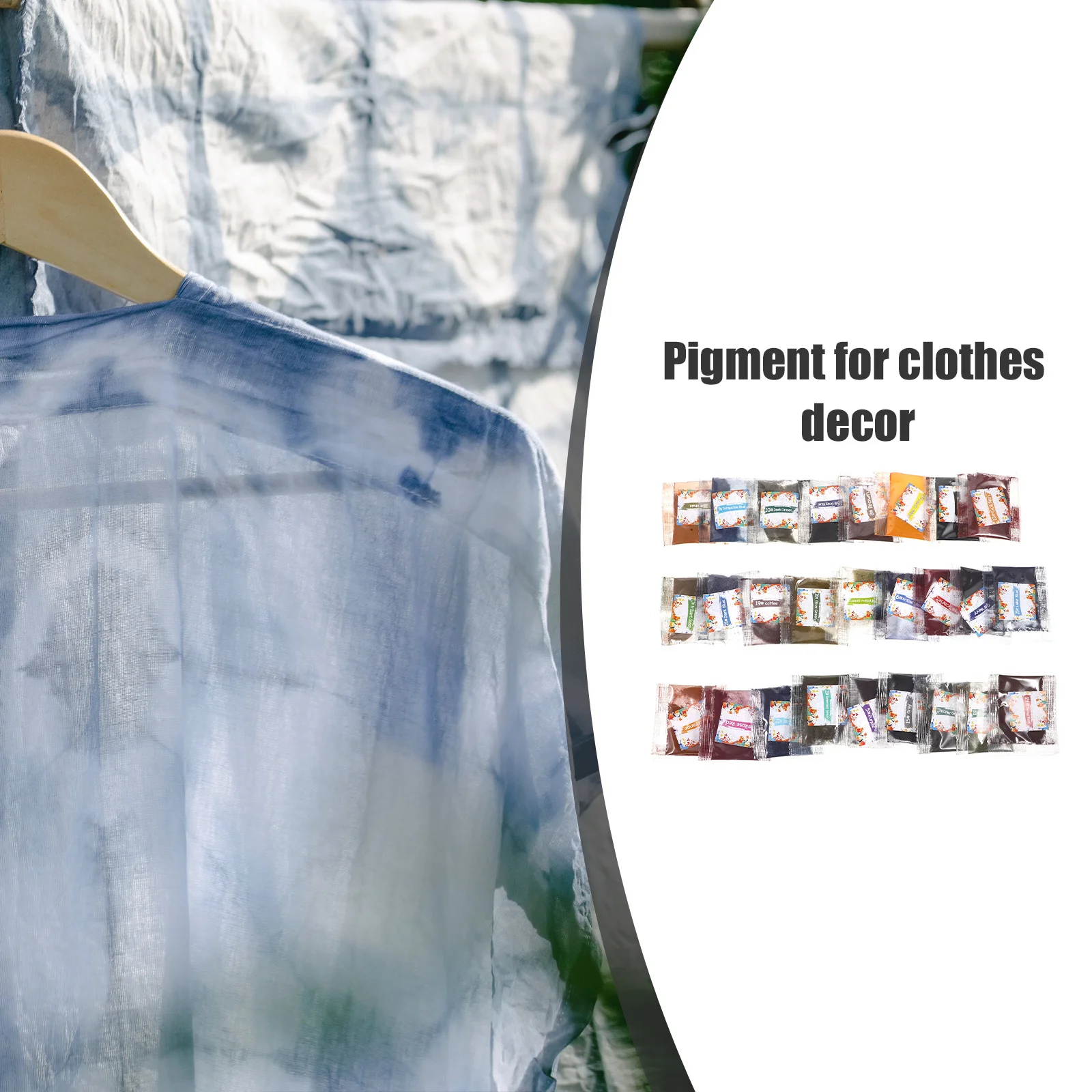 

26Pcs Tie Dye Powder Bright Colors Fabric Dyeing Pigments DIY Kit for Clothes Adults Crafts Tie Dye Kit Tie-Dye Pigments