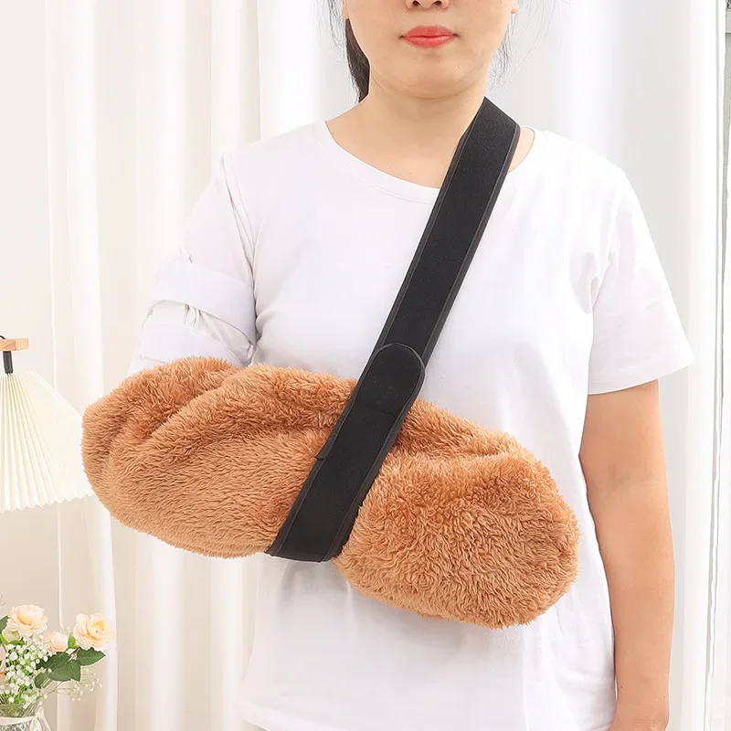 Extended and Thickened Plaster Glove Forearm Arm Fracture Post-operative Plaster Anti-freezing Fleece Warm Cover To Prevent Cold