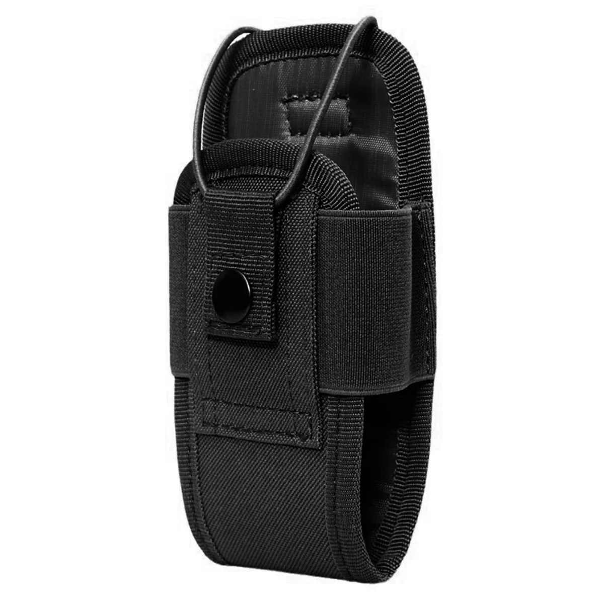 Black Radio Walkie Talkie Bag Waist Pack Pocket Holder Portable Walkie Talkie Bag Hunting Camping Carrying Bag