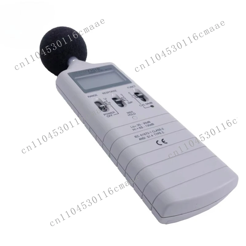 TES-1351B New Digital Sound Level Meter and Analyzer 1.5Hz-8khz 30-130 DB Battery Powered Metals and Plastics