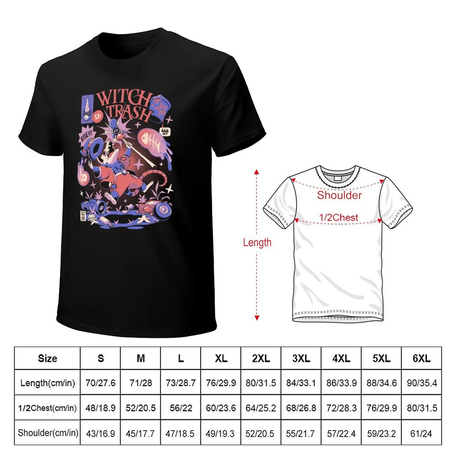 Witch Trash T-Shirt Holiday All Match T-Shirt