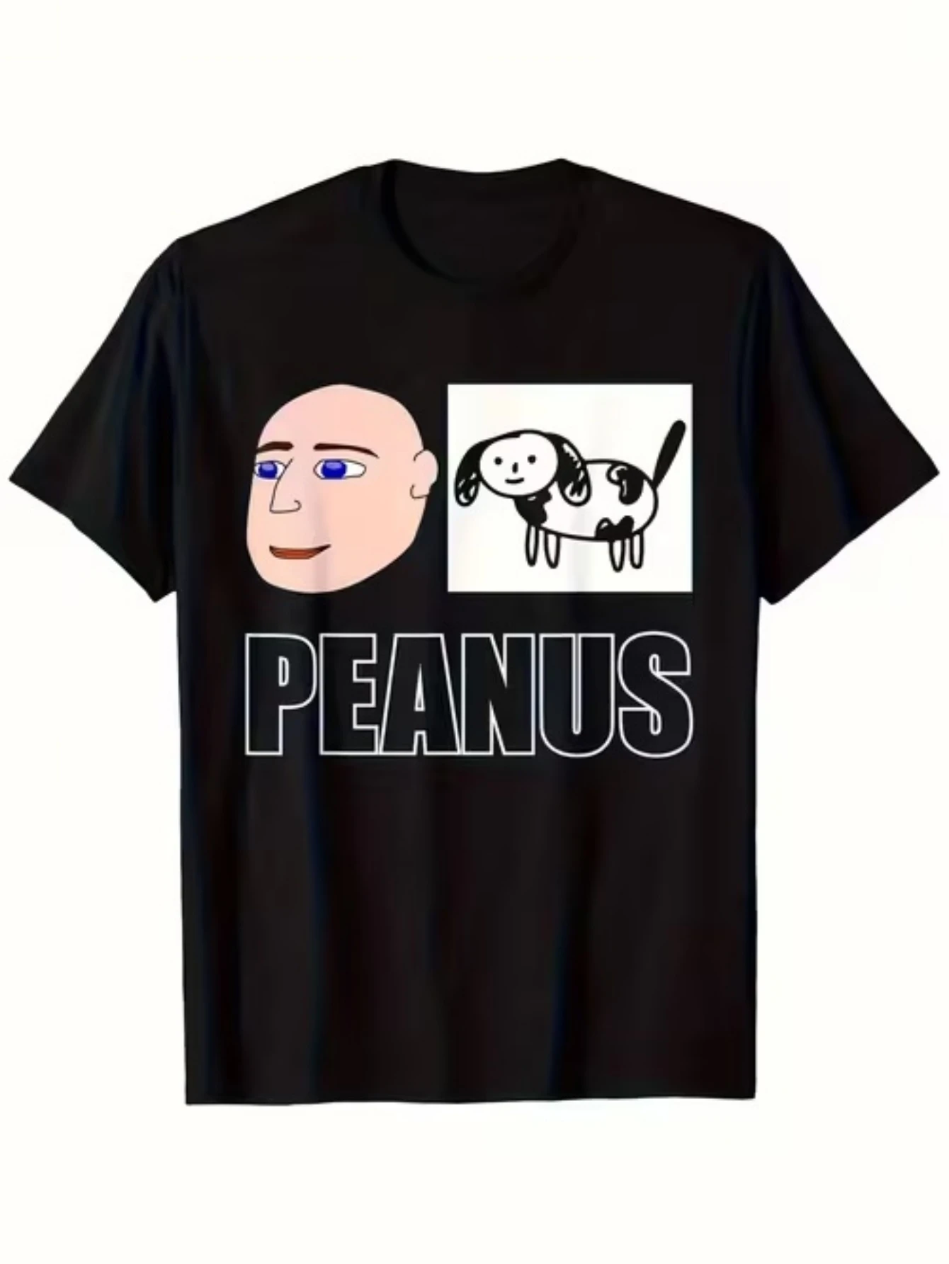 Unisex Couples' T-Shirt: Peanut-Themed Humorous Quirky and Silly Design Featuring 