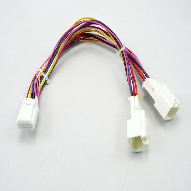 Yatour Y złącze kabla przejściowego małe 6 + 6 (YT-TYY) do tuningu audio Navi AUX CDC 2005-2012 modele Toyota/Lexus/Scion