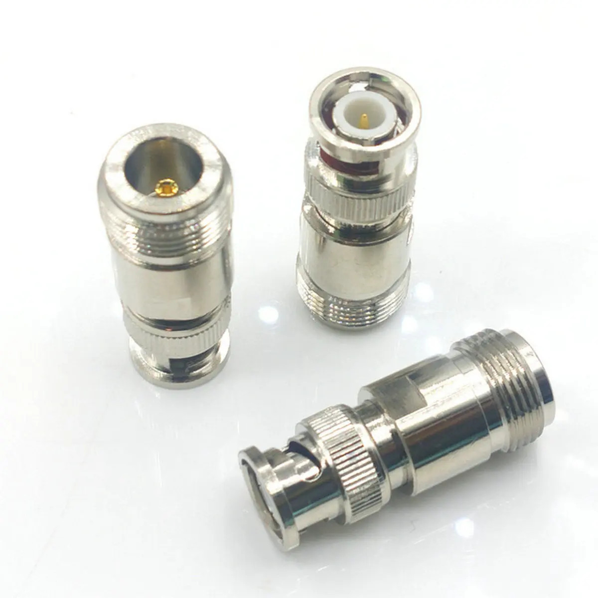 copper BNC Male Plug to N Tpye Female Socket RF connector