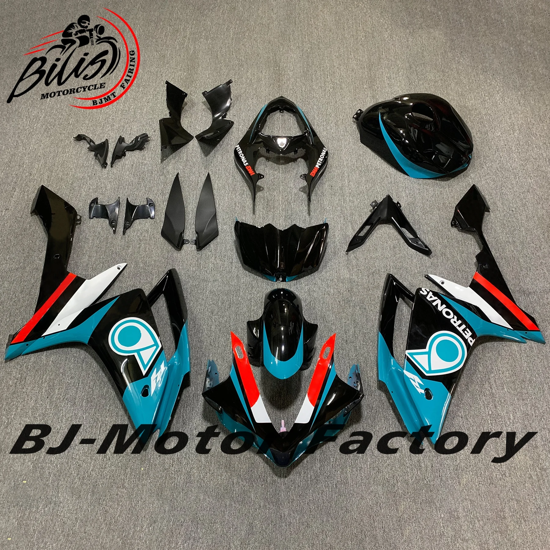 

Motorcycle Fairing Kit for Yamaha YZFR1 2007 2008 White Black Molding Fairings YZF-R1 07 08 Bodyframe Cover Bodywork Panel