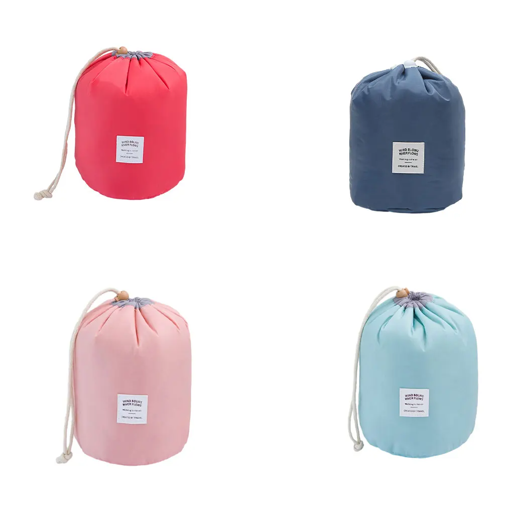 

2/3 удобный и практичный органайзер для всех косметических средств, портативный каменный косметический Органайзер темно-синего цвета