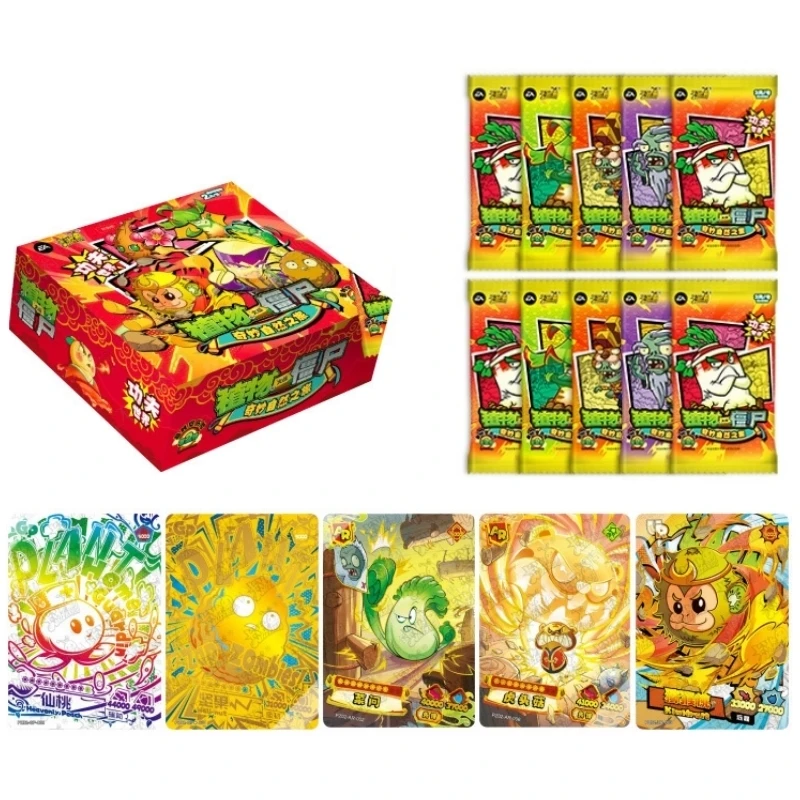 Original Box 150Pcs Plants vs. Zombies Classic Battle Games Card Board Role-Playing Hobbies Collection Children\'s Gift