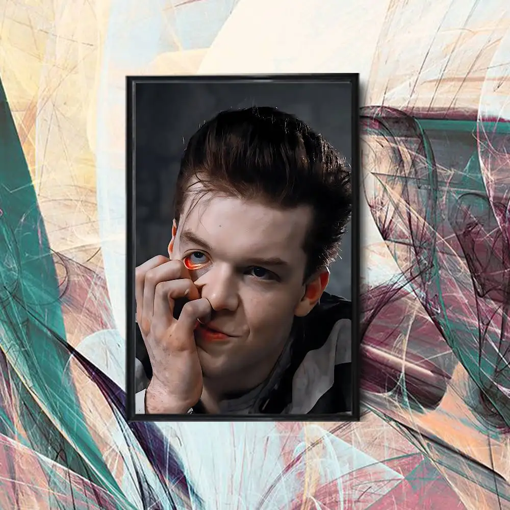 Red suit look Cameron Monaghan Poster HD Art Wall Waterproof Home Living Room Bedroom Bar Aesthetic Decoration