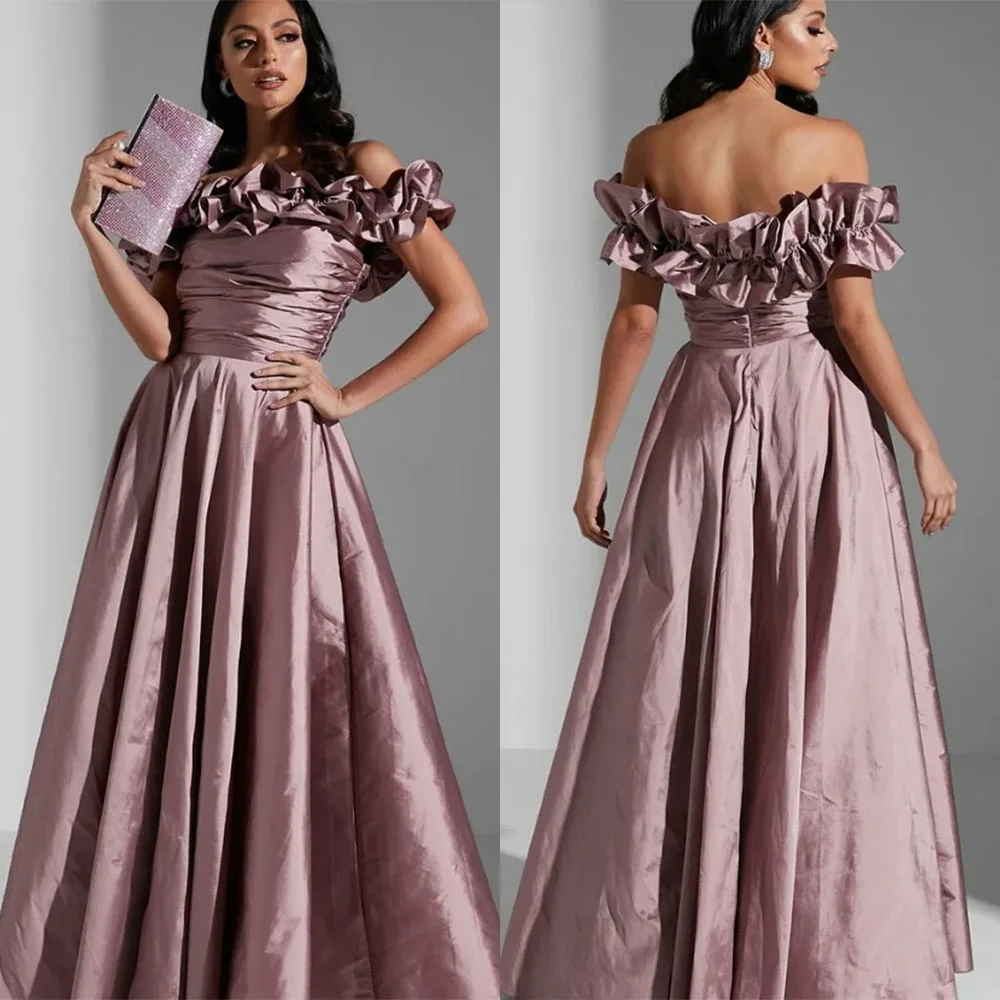 

Высокое качество, индивидуальная длина до пола, молния с открытыми плечами, Vestidos Elegantes Para Mujer Para Una Boda فساتين السهرة