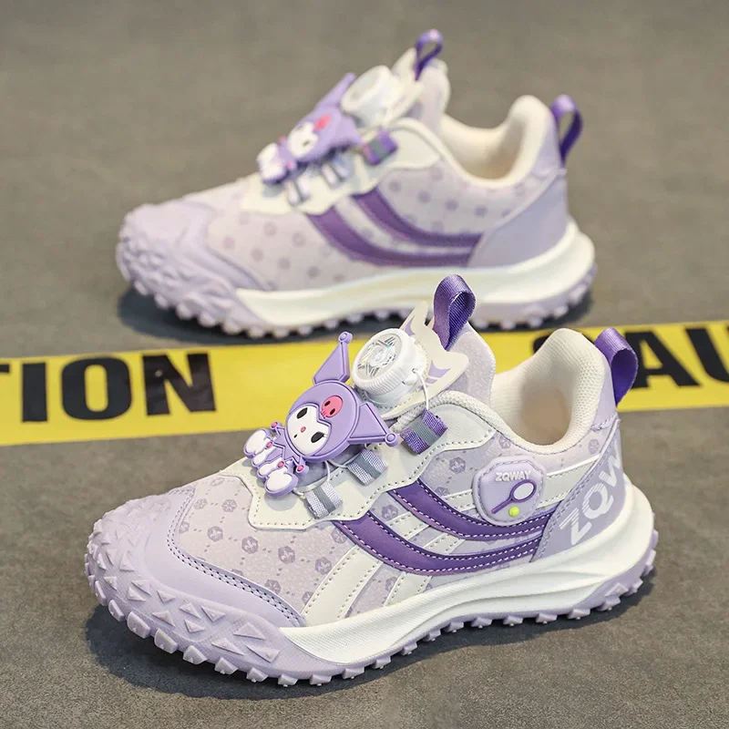 

Кроссовки Kuromi Girl Anime Sanrios: легкие, дышащие, модные, для активного отдыха, с мультяшным дизайном, для девочек