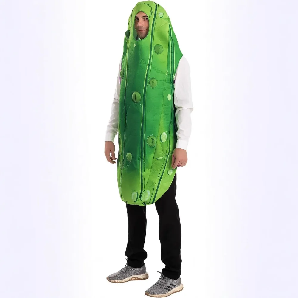 أزياء الهالوين كيمتشي للبالغين للجنسين، أزياء ممتعة للرجال والنساء، بدلة لعب الأدوار على شكل فاكهة