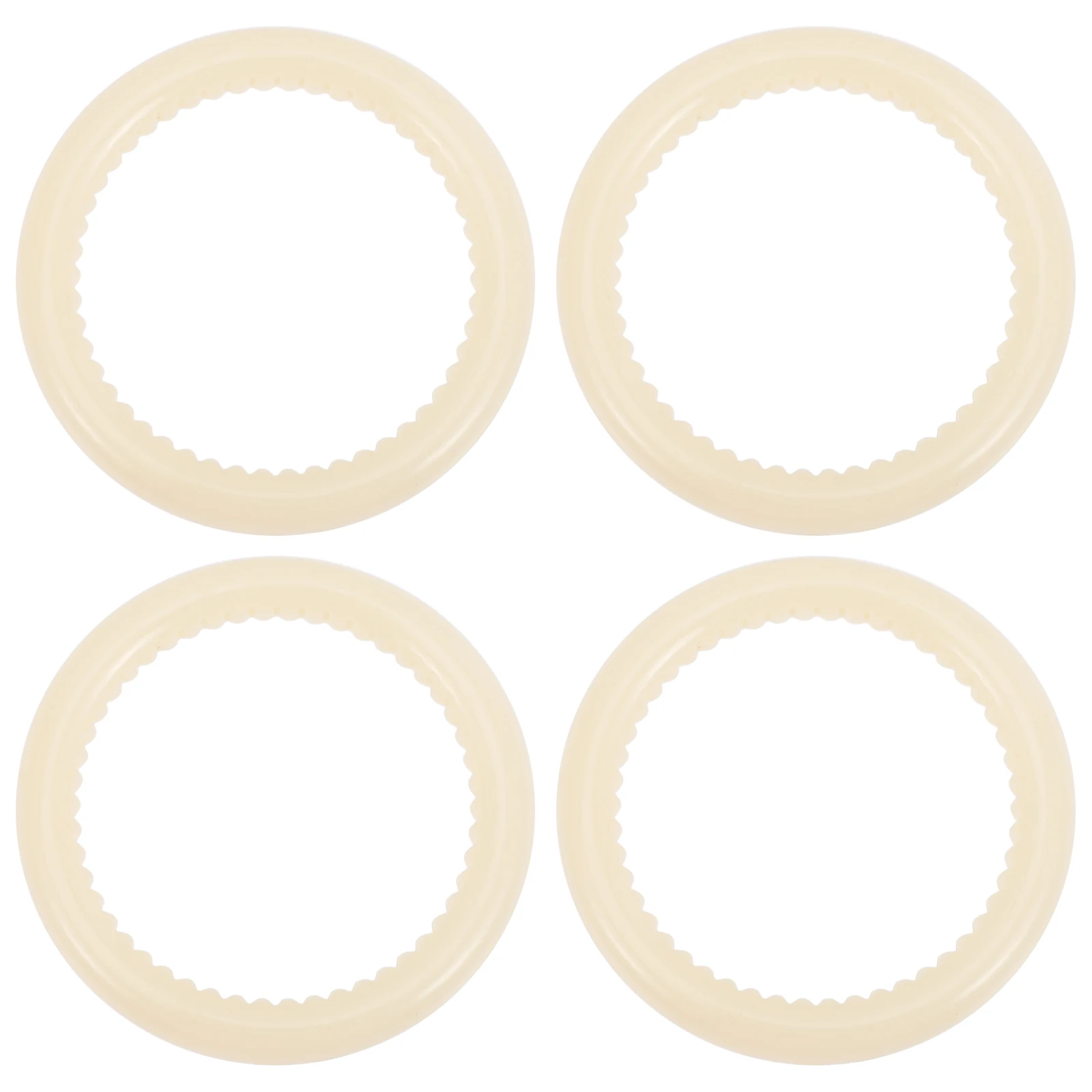 

4 Pcs Baby Carrier Ring Durable Plastic for Infant Wrap Adjustable Buckle Strap Travel Shopping Gift