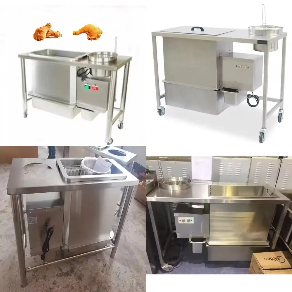 

Электрическая машина для панировки курицы из нержавеющей стали для фаст-фуда, хит продаж