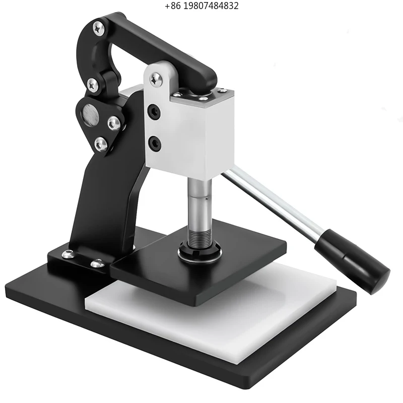 Leather DIY Small Leather Fabric Sample Cutting Punching Machine Different Cutting Shape