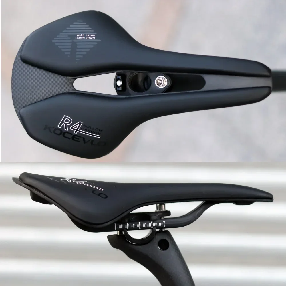

KOCEVLO 3K all carbon saddle mountain bike/road bike R4 saddle comfortable bike seat cushion