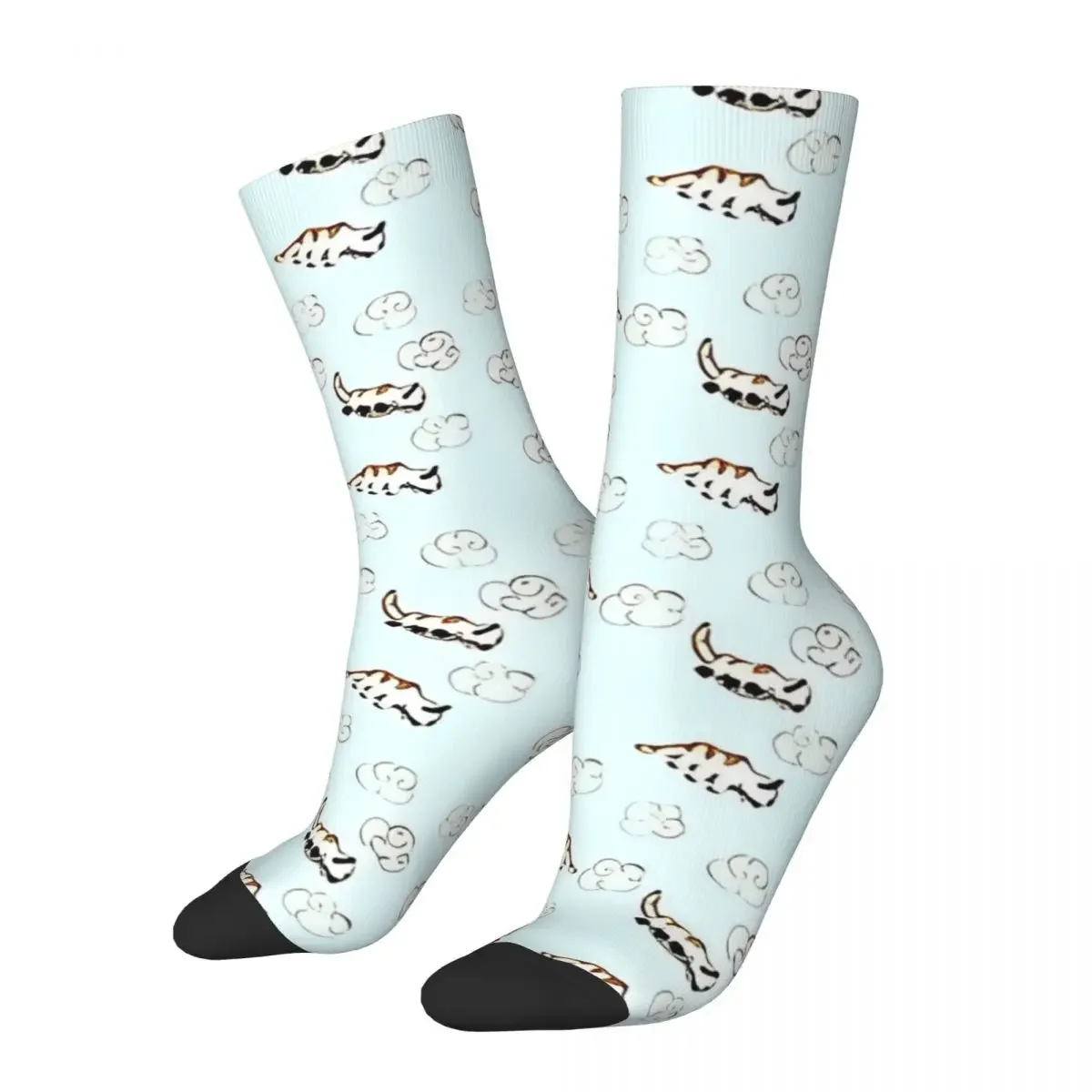 Appa Socks Casual Stockings Autumn Non Slip Adults Men Socks Medium Soft Printed Skateboard Socks