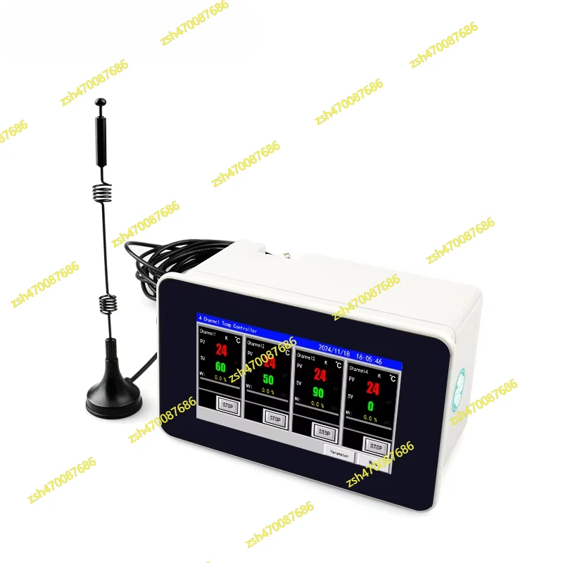 

MF43HYC-652A 4-канальный регулятор температуры с сенсорным экраном и регистрацией данных