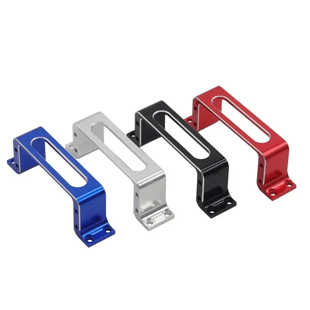 ขายึดเซอร์โวขนาดกลางมาตรฐาน ทำจากอลูมิเนียมอัลลอยด์ CNC สำหรับยึดโครงยานยนต์ไร้คนขับแบบปีกตรึง รถบังคับวิทยุ เครื่องบิน โมเดลเรือ