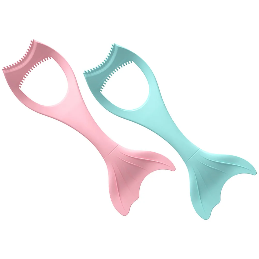 2 pçs silicone delineador aids ferramentas de maquiagem delineador estênceis rímel ferramentas de ajuda acessórios de maquiagem dos olhos rímel desenho ferramenta de ajuda