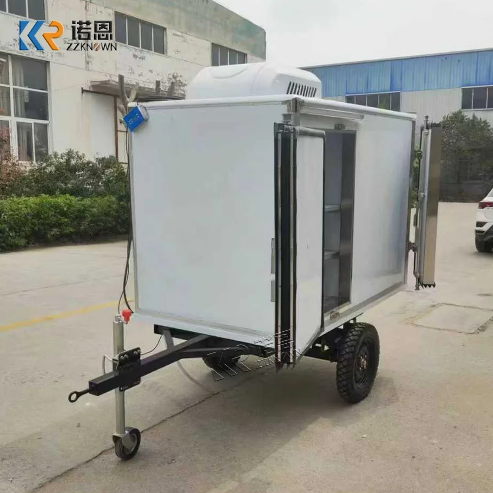 Energy Efficient Thermal Insulated Freezer Truck Portable Cold Storage Trailer for Cold Chain Distribution