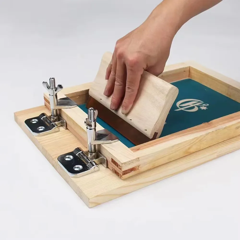 Printed Screen Butterfly Clip Locking Screen Clip Chrome Butterfly Clip Screen Frame Clip Locking Screen Clip