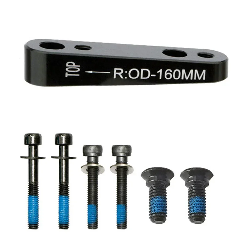1pc Bicycle Flat Mount Disc Brake Adapter 140/160mm FM Calliper For-SHIMANO Aluminum Alloy Cycling Accessories Parts