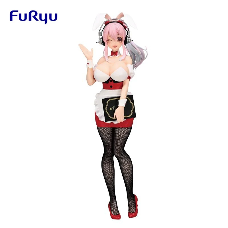 

Original FuRyu BiCute Bunnies SUPERSONICO Catering Bunny Girl PVC Anime Figure Action Figures Model Toys