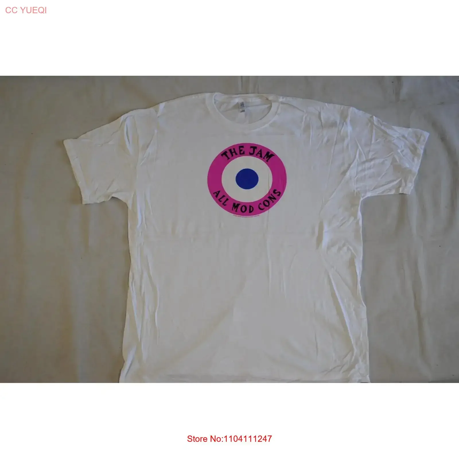 

ФУТБОЛКА THE JAM ALL MOD CONS TARGET НОВАЯ ОФИЦИАЛЬНАЯ ГРУППА PAUL WELLER РЕДКИЙ винтажный стильный дышащий графический унисекс