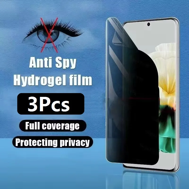 3Pcs Anti-Spy Hydro… - image