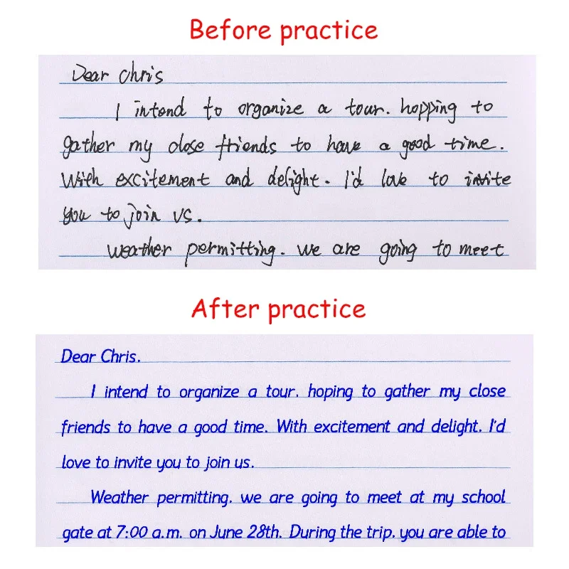 3Books/set Hengshui Writing English Calligraphy copybook for Adult Children Exercises Calligraphy Practice Book libros