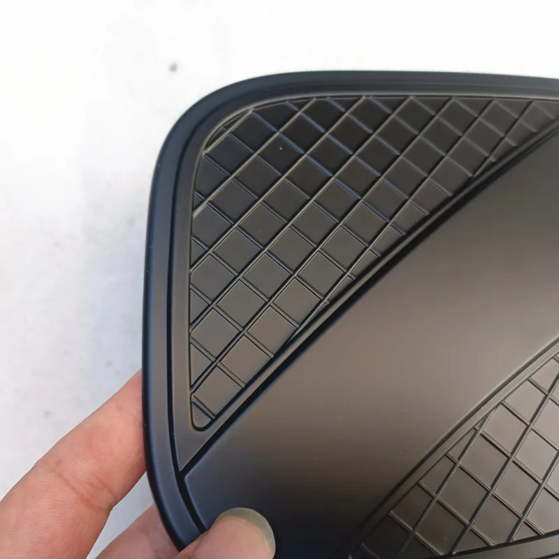 

For Ford Ranger 2023 2024 2025 Accessories Fuel Oil Gas Tank Cap Cover Trim Plastic Chrome Black