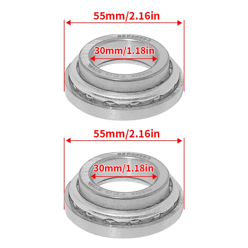 Motorcycle Steering Stem Bearing Seal Kit For Suzuki DL650 DL1000 V-Strom TL1000R TL1000S SV650 SV650S SV1000 SV650A SV650SA ABS view 4