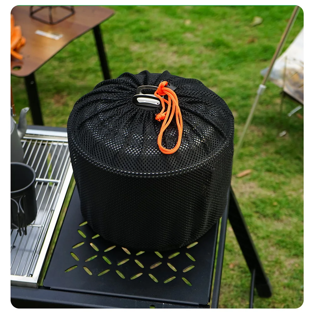 For Camping For BBQ 6L Dual-Purpose Pot Multi-function Barbecue Pot Bbq Accessory Collapsible Cookware Easy To Clean