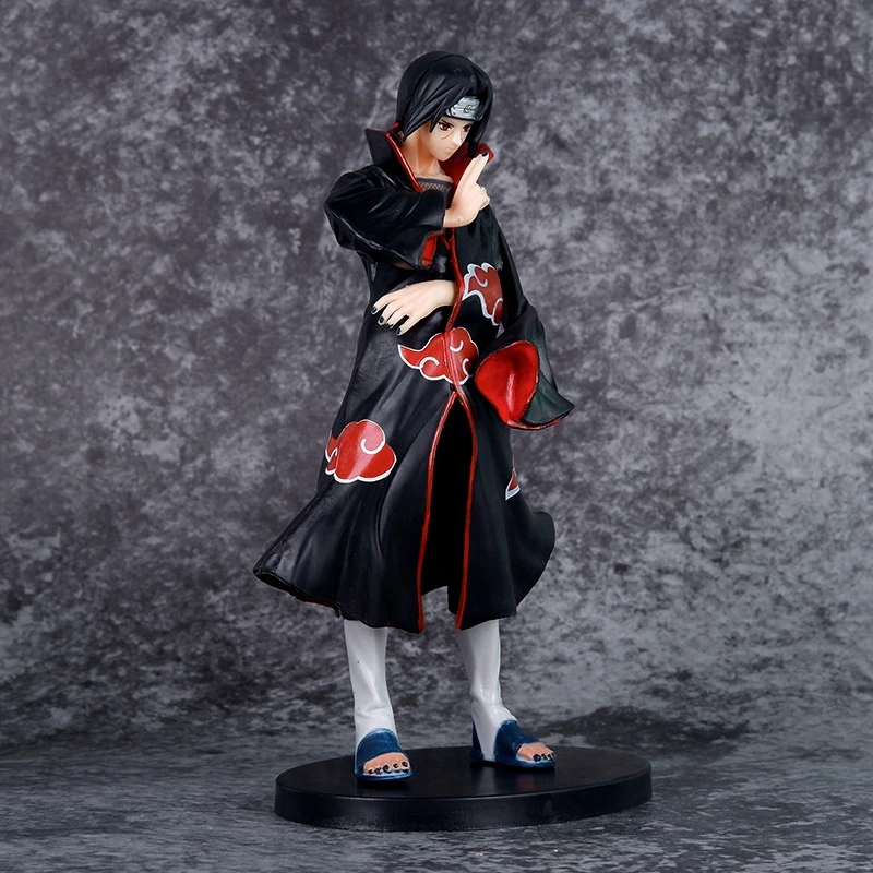 22CM Anime Figure NARUTO Uchiha Itachi Uchiha Sasuke Detachable Standing Model Toy Gift Collection Desktop Sculpture Ornaments