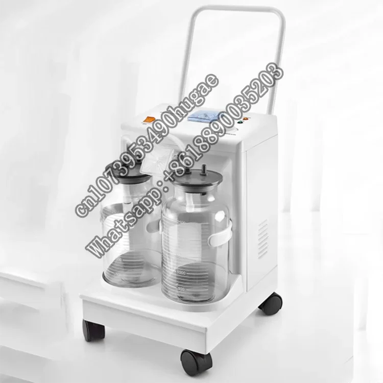 

Medical Vaccum Suction Jar Aspirator Manual Foot Operated Pedal Phlegm