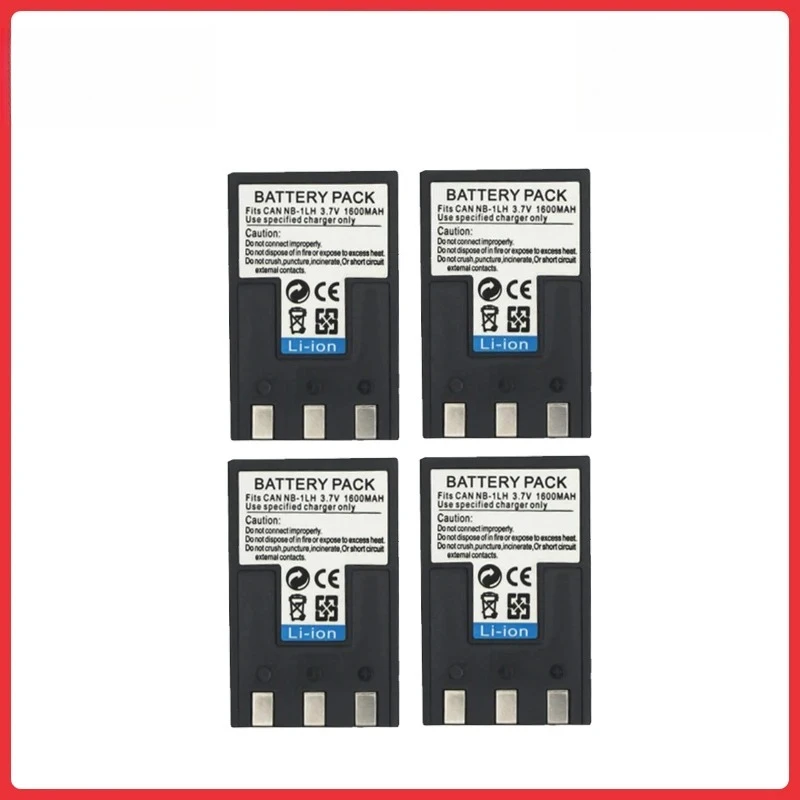 

Battery NB-1L NB-1LH For Canon S110 Digital ELPH S110 S200 S230 S300 S330 S400 S410 PowerShot 100 200 Batteries 1600mAh