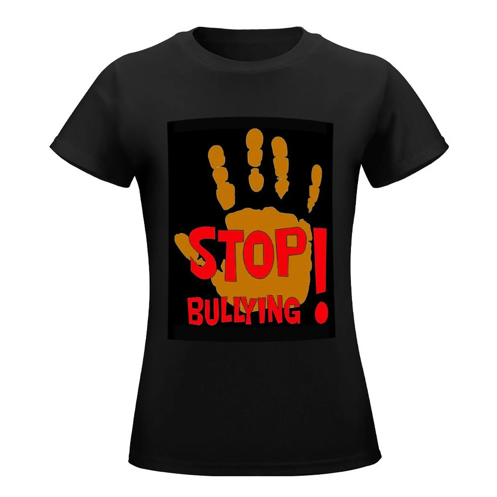 Stop Bullying T-Shirt female korean fashion t-shirt dress for Women graphic