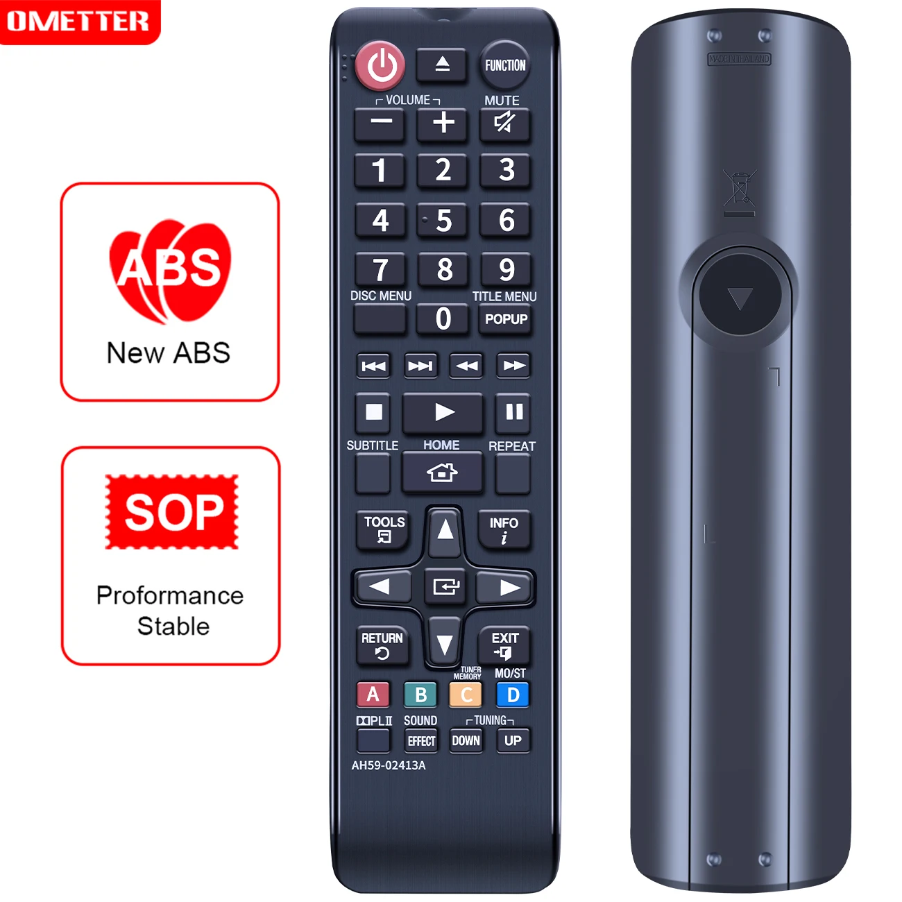 

Remote Control For Samsung AH59-02413A HT-C350 Blu-ray DVD Home Theater System