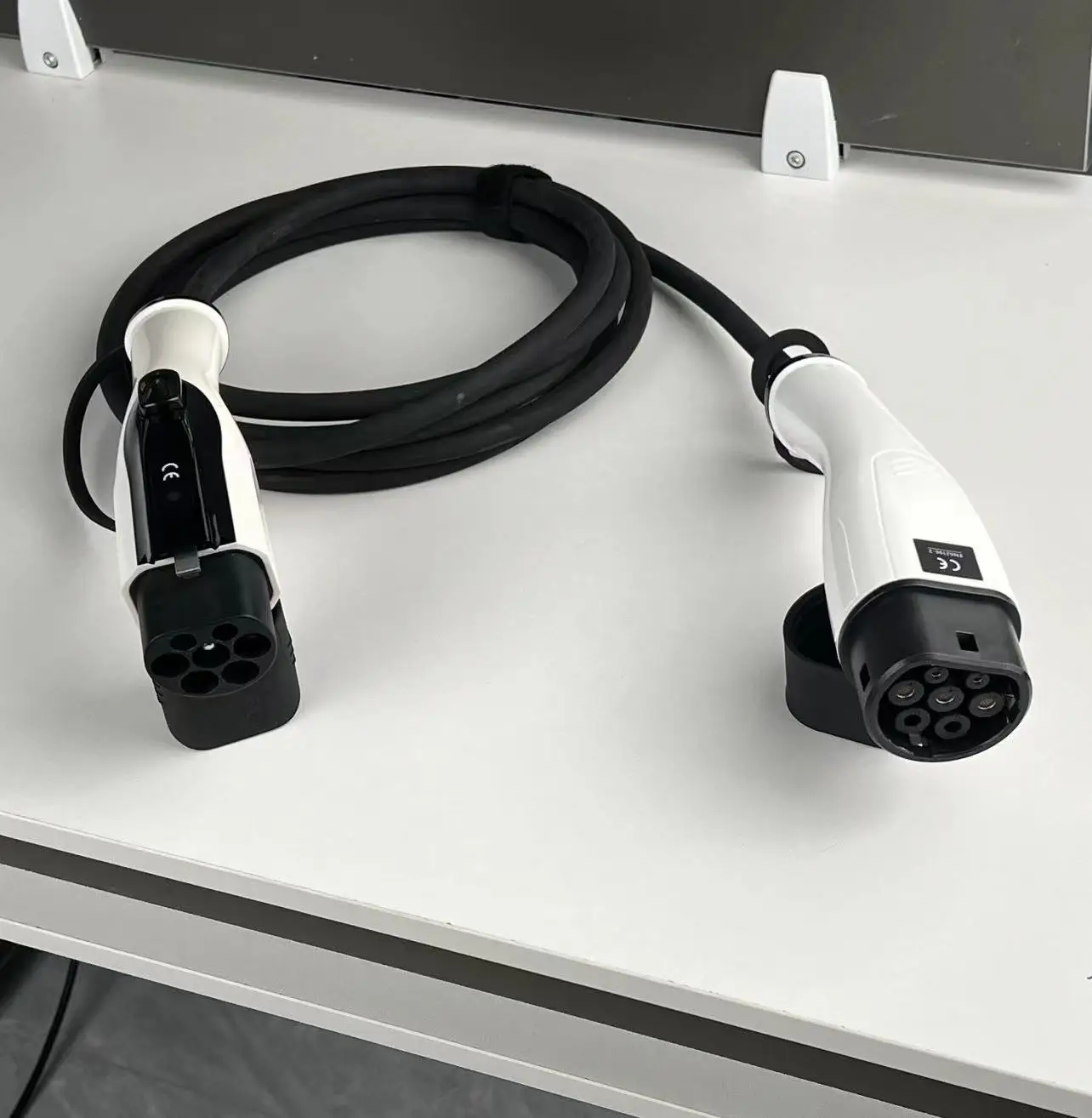 New Mode Type2 To GBT 7KW 22KW 5M CE ROHS Logo EV Charger Extension Cable For Home Charging