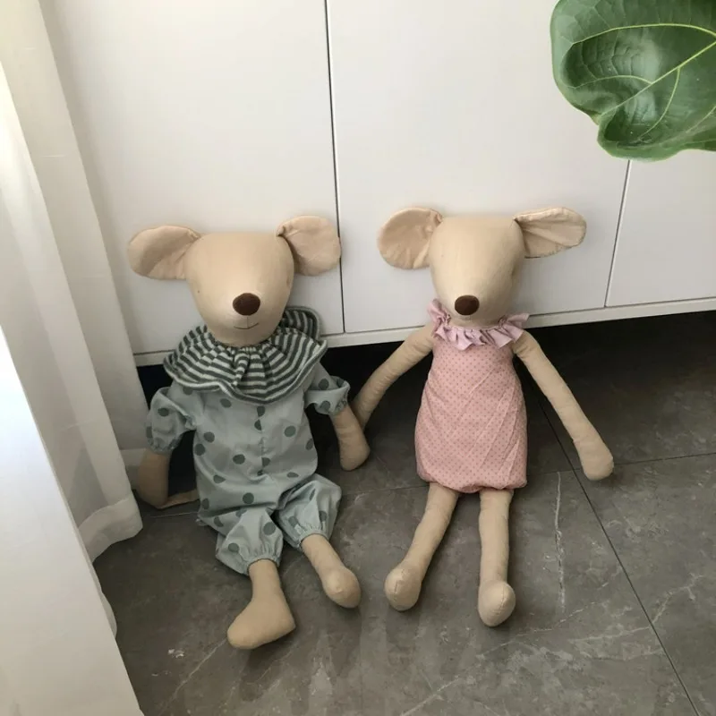 

2026 New Kids Doll Toys Cute Soft Mouse Plush Doll Soothing Toy Decor & Photo Prop Stuffed Animal