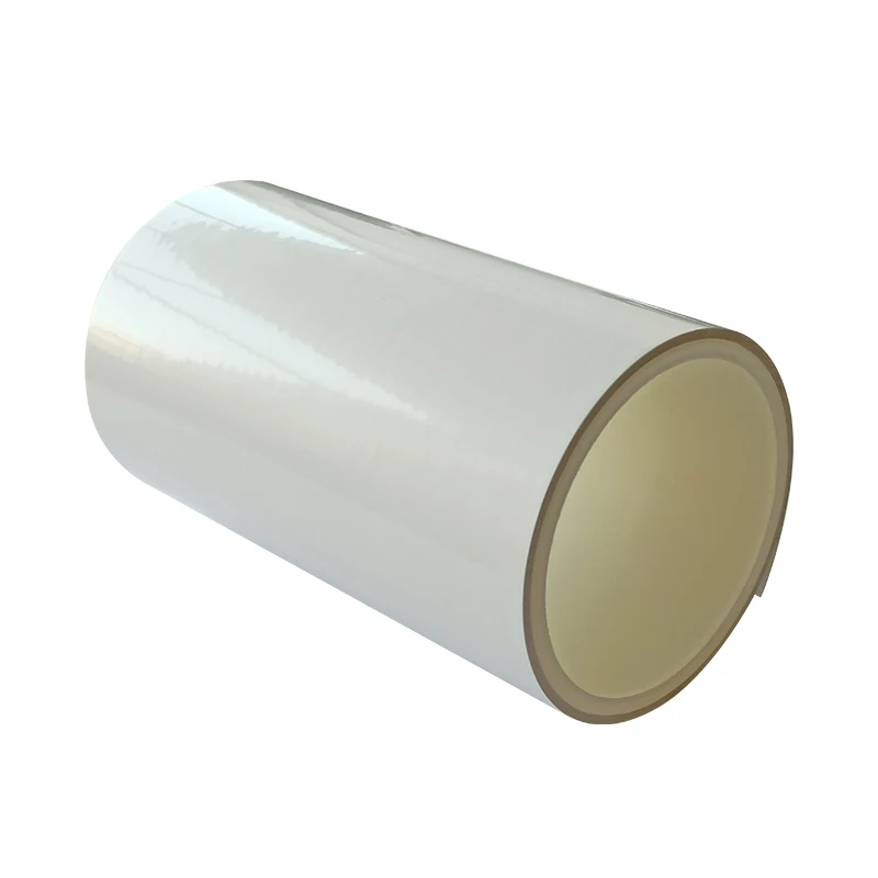 Bright White Thermal Transfer Label Material 7871 Thermal Transfer Polyester Gloss Premium Durability and Moisture Resistance