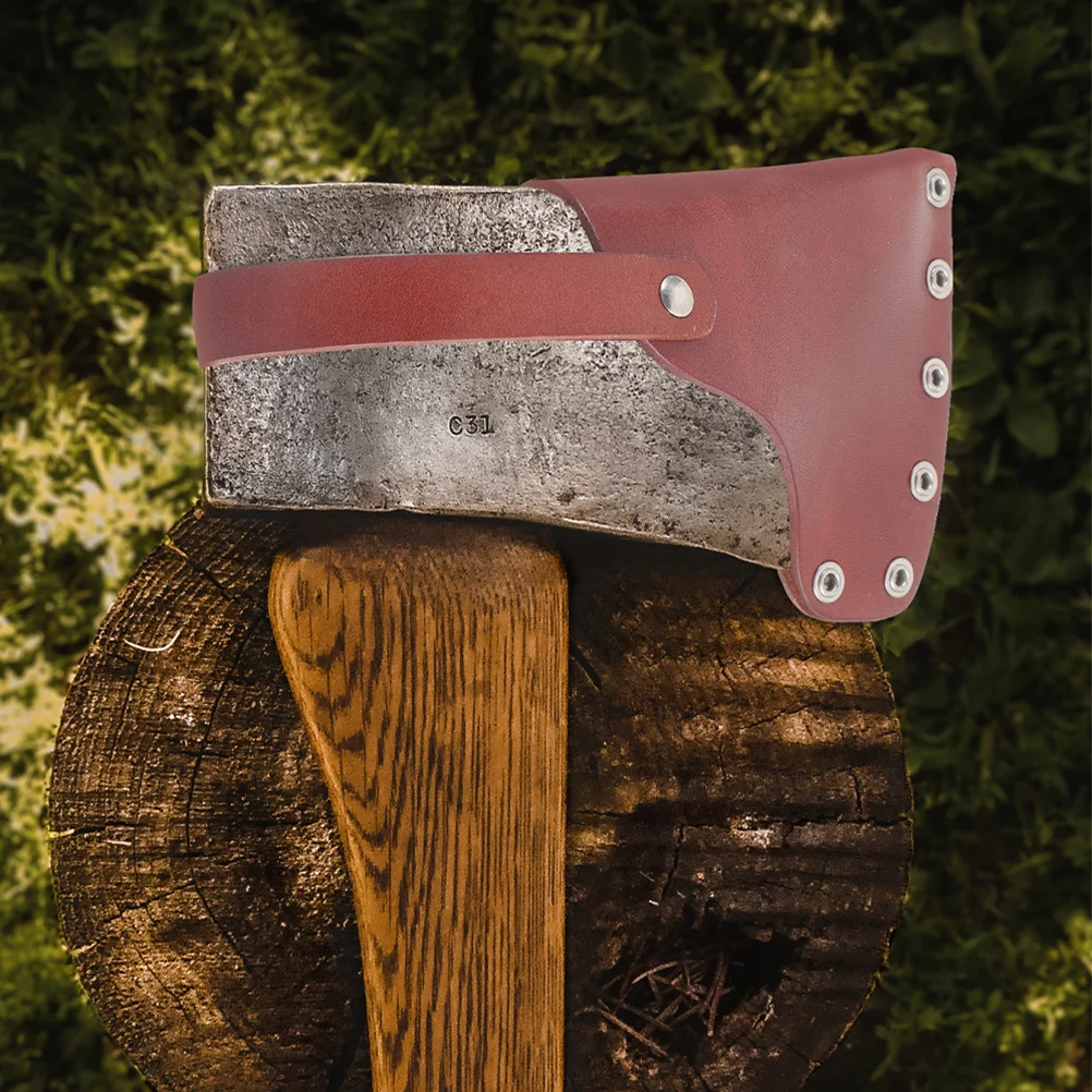 

Premium Axe Cover Protective Sleeve for Hatchet Head Outdoor Camping Gear Heavy-Duty Long-Lasting Axe Supply Accessory