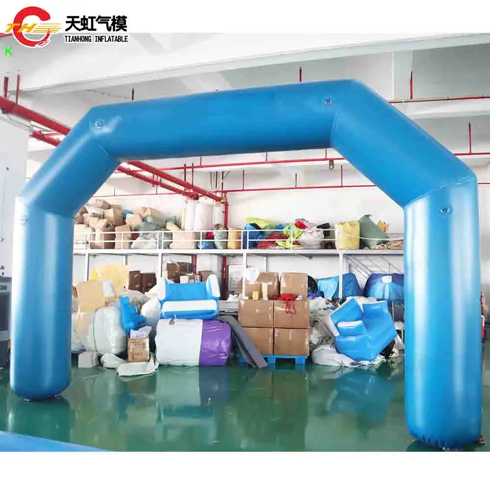 Fast Ship 5x3m Air Tight Inflatable Arch Gate for Sport Event Commercial Advertising Blow Up Air Archway OEM Logo Acceptable