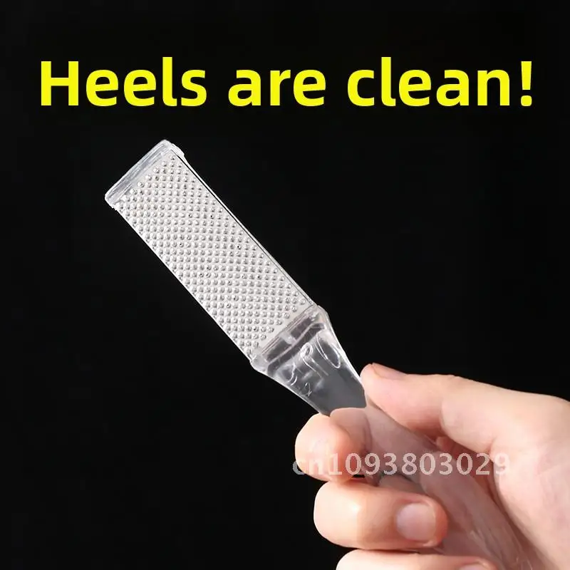 Ferramenta de pedicure doméstica para remoção de pele morta e calos, aço inoxidável, raspagem de calcanhar, sola de pé, faca de pedra, placa de fricção de pés
