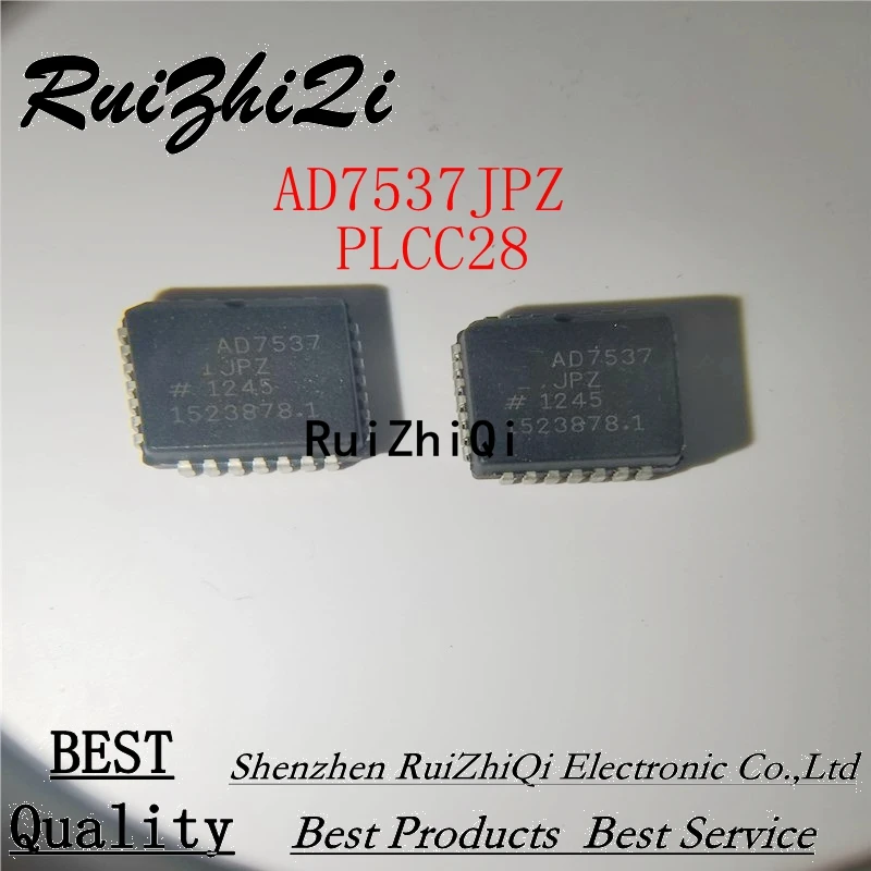 5PCS/LOT NEW AD7537JPZ-REEL  AD7537JPZ PLCC-28 IC